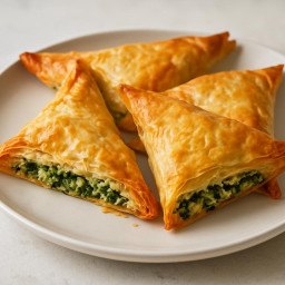 Appetizer: Greece – Σπανακόπιτα ➤ Spanakopita (Spinach pie)